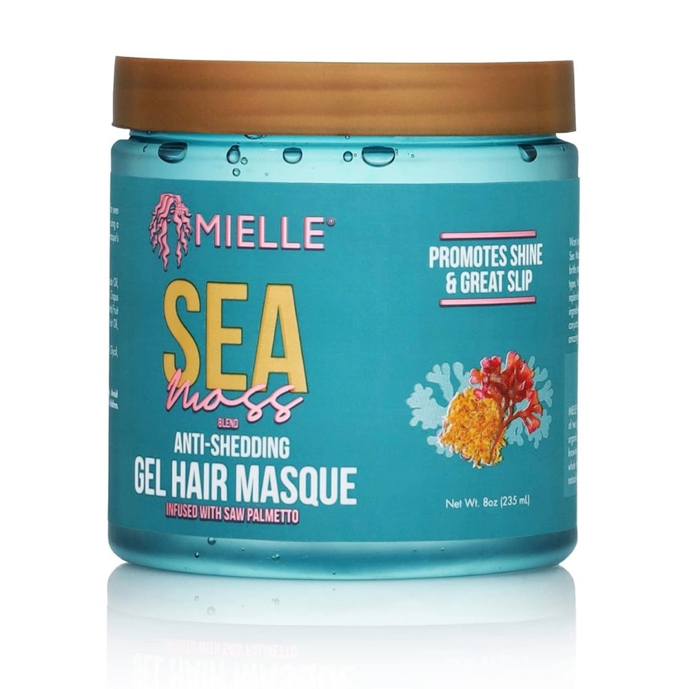 Mielle Organics Sea Moss Anti-Shedding Curly Gel Hair Mask 8oz